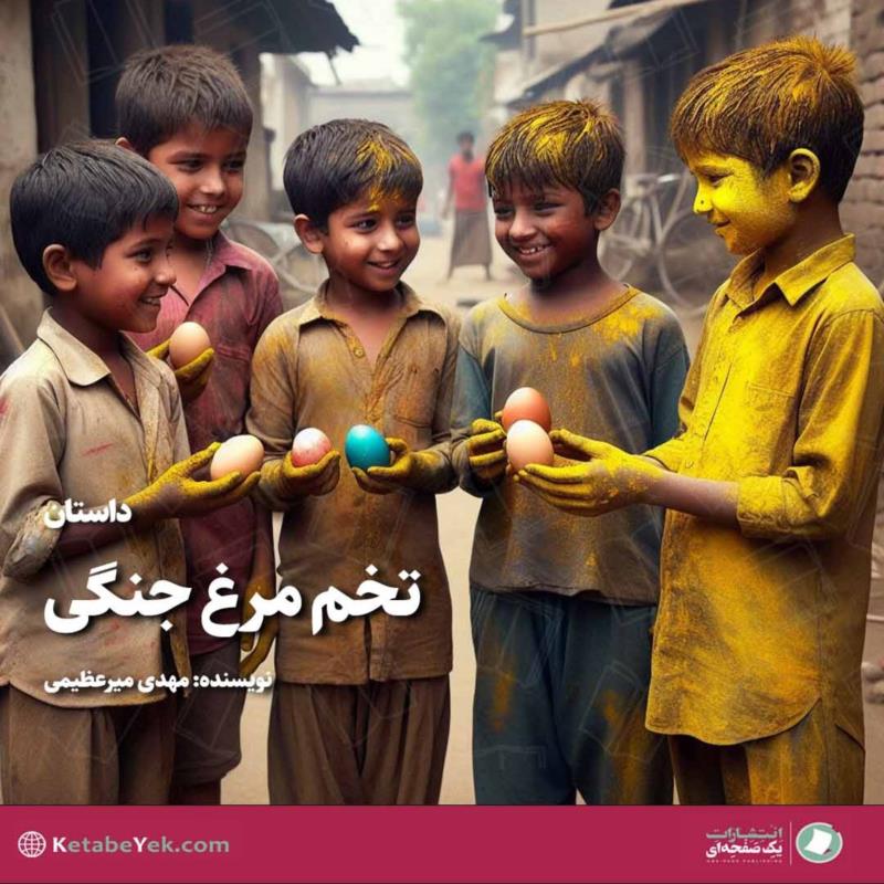تخم مرغ جنگی نوشته مهدی میرعظیمی